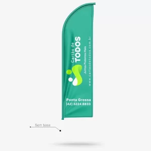 WIND BANNER  SEM BASE - CARTÃO DE TODOS