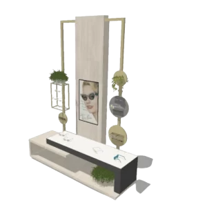 Conjunto para vitrine - VDT