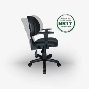 Cadeira Executiva Back System NR 17 Preta