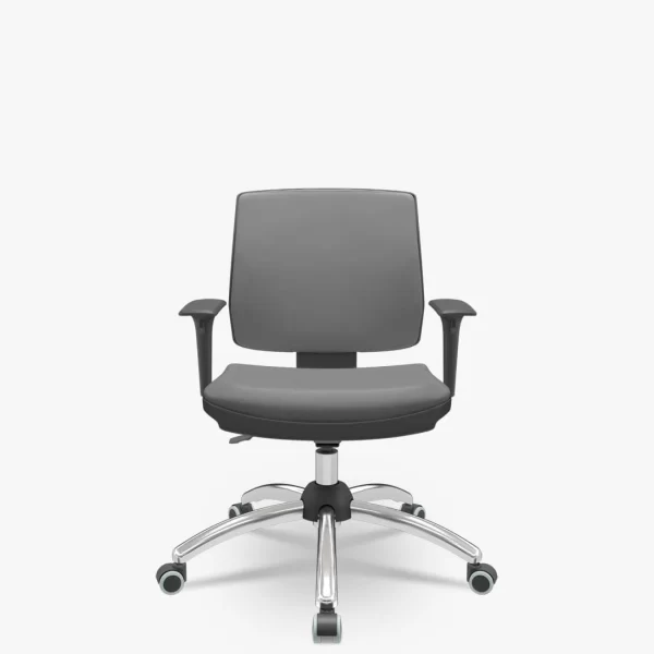 Cadeira Brizza Ergonômica Cinza NR 17
