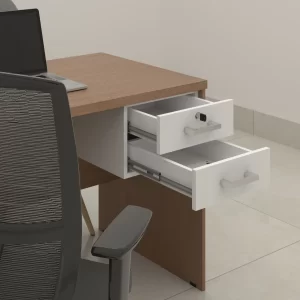 GAVETEIRO DUPLO PARA MESA DE ATENDIMENTO AS