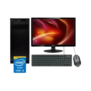 Microcomputador completo i3 com monitor de 19"- novo