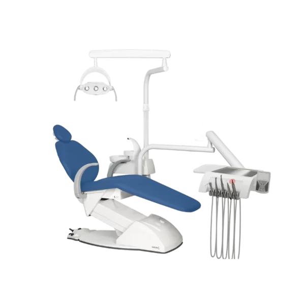 CONSULTORIO SAEVO S 301 (com sugador BV,refletor 3 leds, sensor de  proximidade, kit pad, negatoscópio, mocho,  estofam