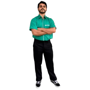 Camisa Social Verde Jade Gerente feminina – Manga longa – CDT