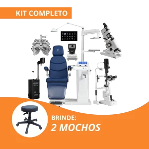 KIT CONSULTÓRIO OFTAMOLÓGICO COMPLETO
