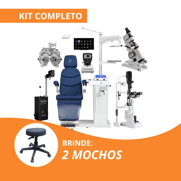 KIT CONSULTÓRIO OFTAMOLÓGICO COMPLETO