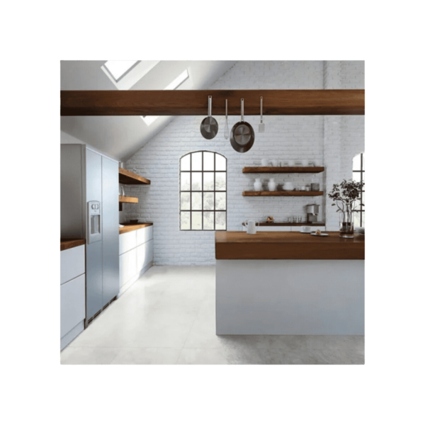 Porcelanato Delta Madrid Plata Acetinado 84x84Cm Cinza Retificado - Image 3