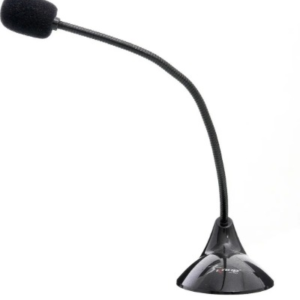 Microfone de Mesa Omnidirecional para Teleconsulta