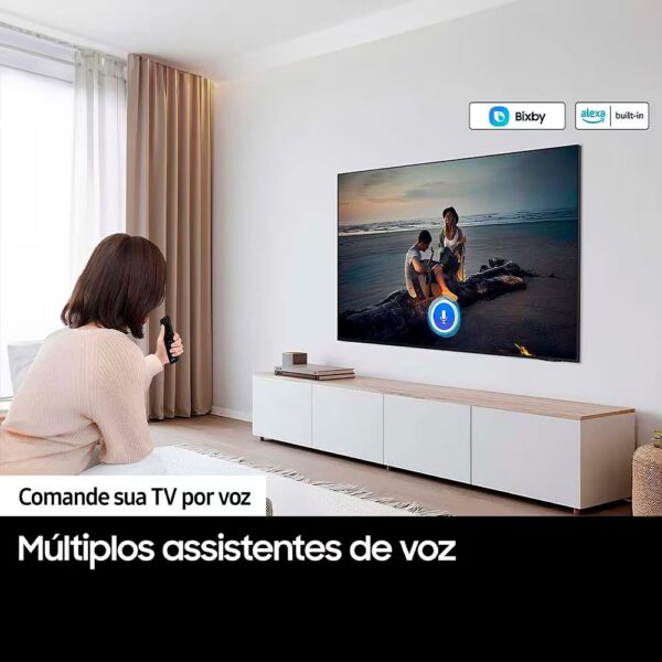 Smart TV LED 55" Samsung Ultra HD 4k 55NU7100 com Conversor Digital 3 HDMI 2 USB Wi-Fi Solução Intel - Image 5