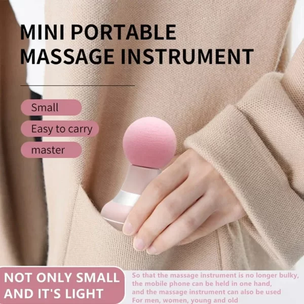 Mini massageador elétrico usb recarregável - Image 2