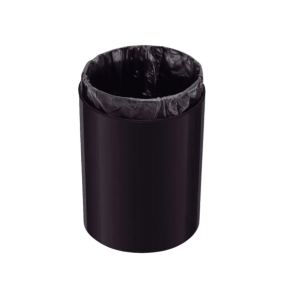 Lixeira Útil em Aço Inox Scotch Brite com revestimento especial a base de verniz Black Matte 5 L Tramontina - Image 2