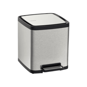 Lixeira Octos em Aço Inox com Balde Removível e Pedal 10 L Tramontina