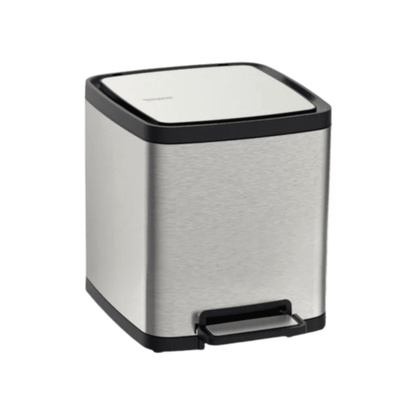 Lixeira Octos em Aço Inox com Balde Removível e Pedal 10 L Tramontina