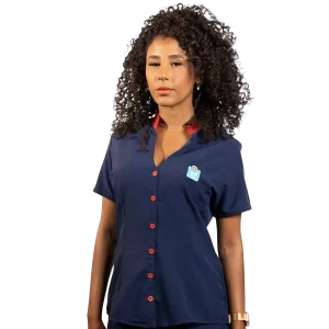 ATENDIMENTO FEMININO (Camisa Social Manga Curta)