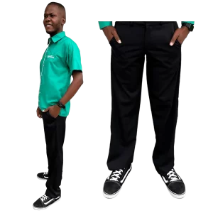 Calça Social Preta Masculino CDT