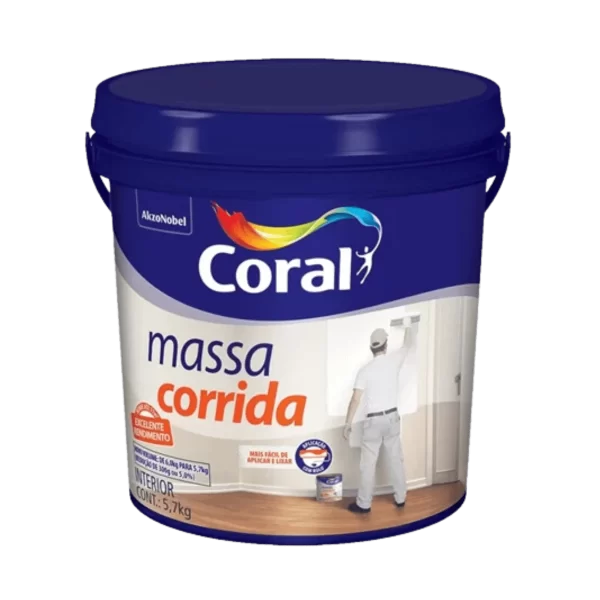 PRÉ PINTURA MASSA CORRIDA BRANCO 5,7KG