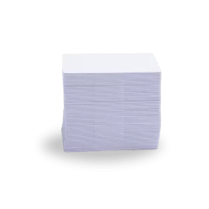 Cartões PVC Branco p/Crachás