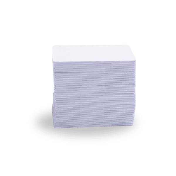 Cartões PVC Branco p/Crachás