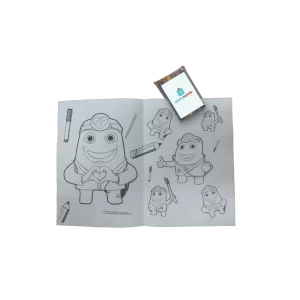KIT PARA COLORIR + LIVRETO - AS