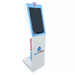 TOTEM AUTO ATENDIMENTO 21,5 POL COM IMPRESSORA