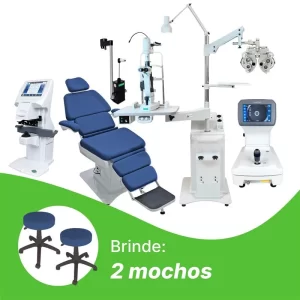KIT CONSULTÓRIO OFTAMOLÓGICO COMPLETO