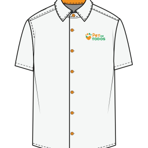 UNIFORME CAMISA GERÊNCIA - MASCULINO (MANGA CURTA) - PET