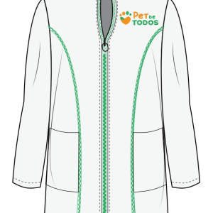 JALECO ENFERMAGEM - MASCULINO - PET