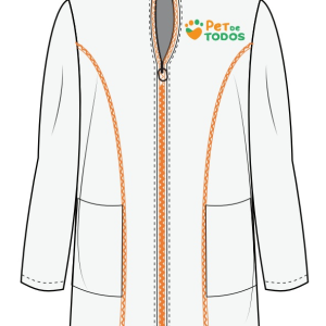 JALECO EQUIPE MÉDICA - MASCULINO - PET