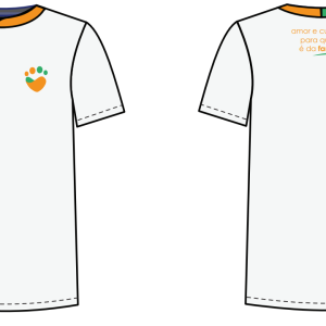 UNIFORME CAMISETA - MASCULINO (BRANCO) - PET