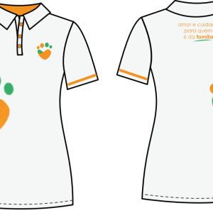 UNIFORME POLO - FEMININO (BRANCO) - PET