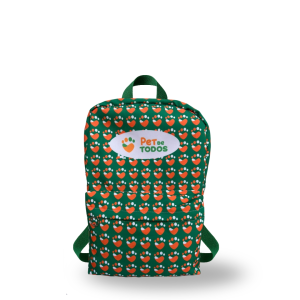 MOCHILA FARM SUBLIMADA (VERDE) - PET DE TODOS