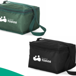 Bolsa Termica De Nylon 8 Litros Com Bolso