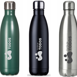 Garrafa 750ml Em Inox Com Tampa Rosqueavel E