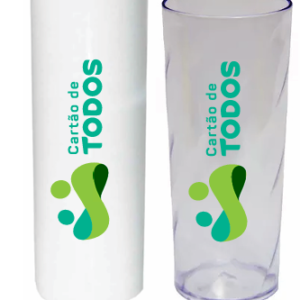 Long Drink 350 Ml Impressao Colorido Transfer