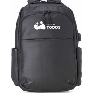 Mochila Em Couro Sintetico 20 Litros Resistente A