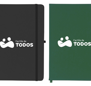 Moleskine Couro Sintetico