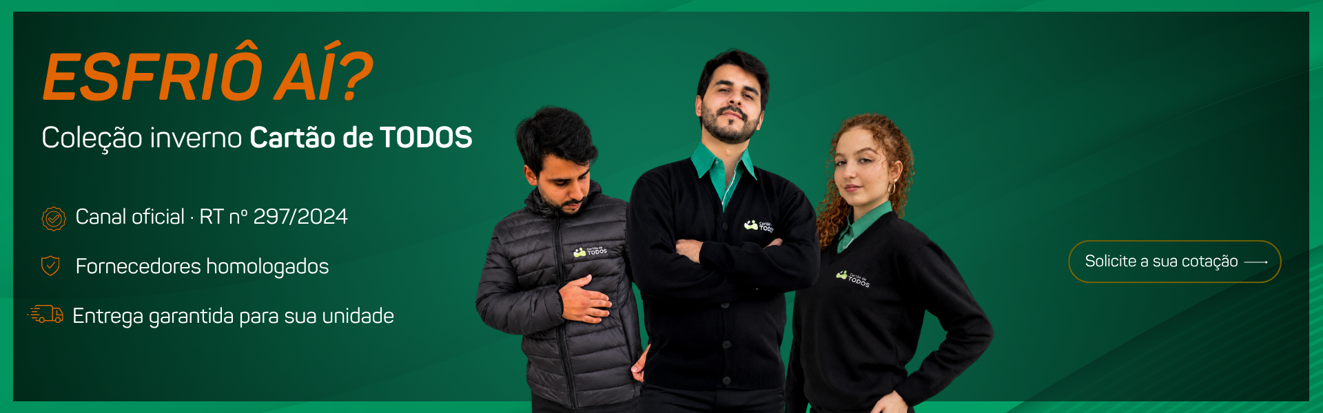 banner cartão de todos